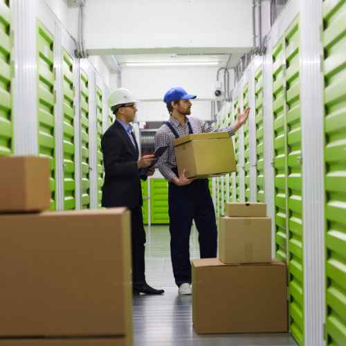 Loading and unloading warehouse job