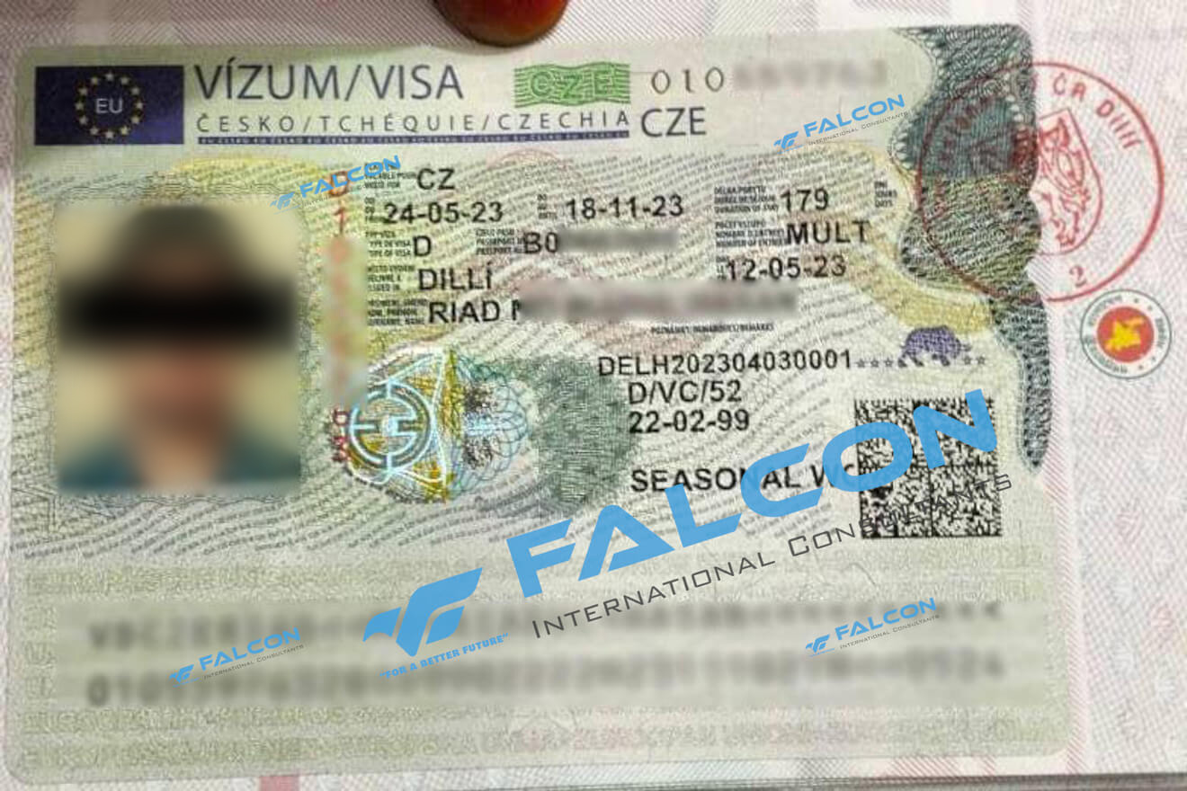 Czech Republic visa approval for Indian nationality
