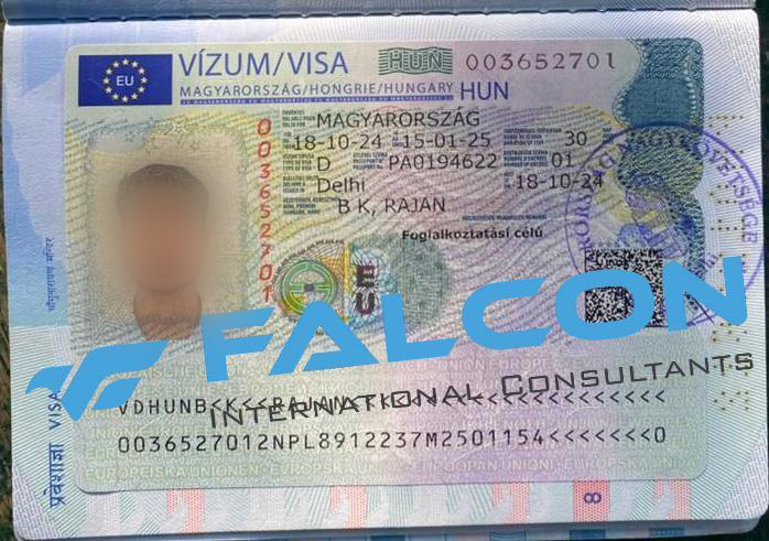 Hungary visa approval for Nepali nationality