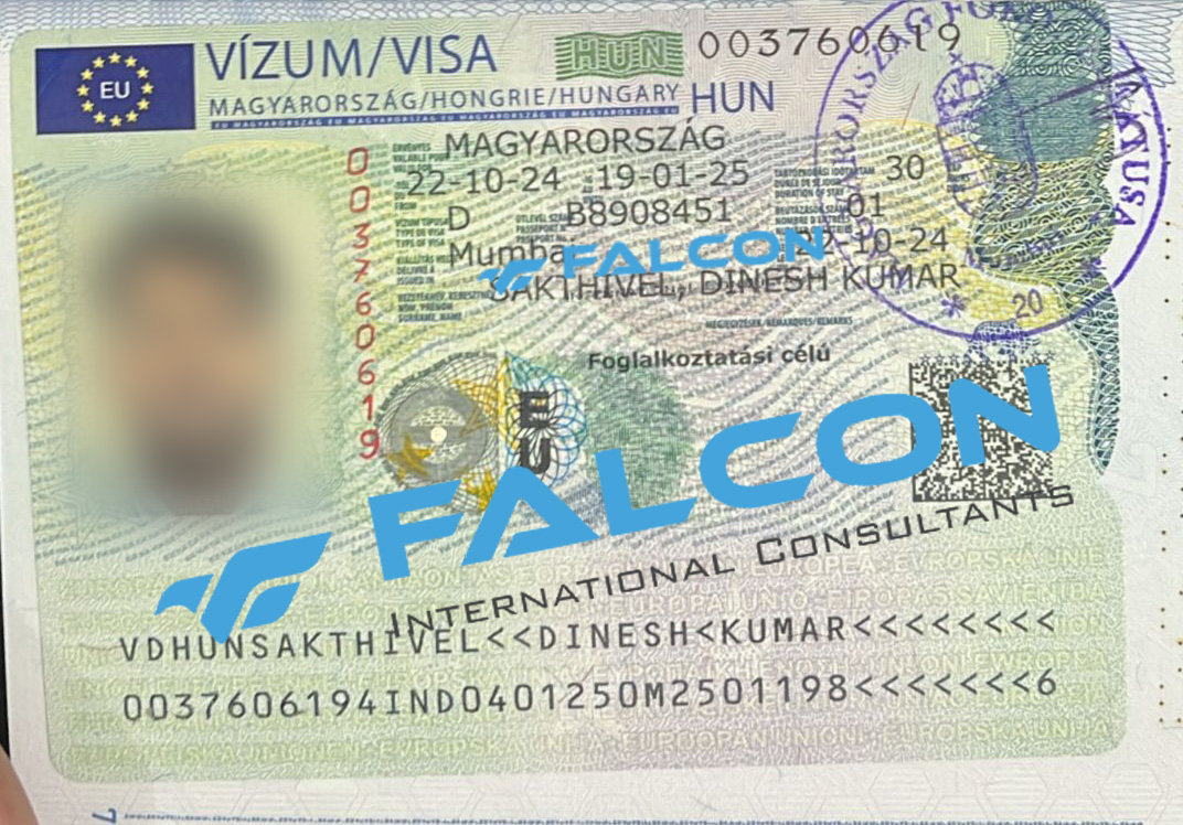 Hungary visa approval for India nationality