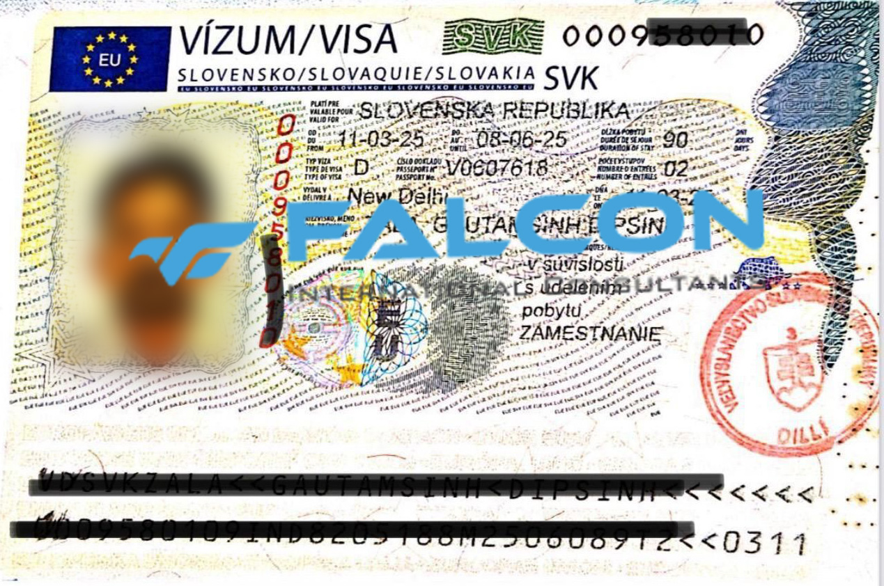Slovakia Republic visa approval for India nationality