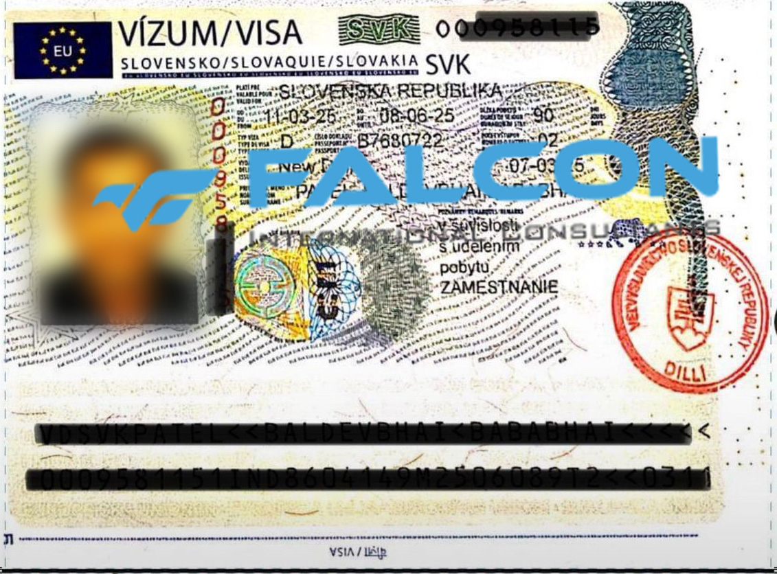Slovakia Republic visa approval for India nationality