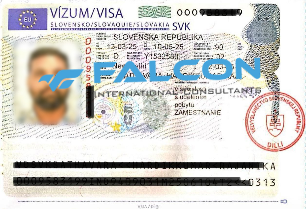 Slovakia Republic visa approval for India nationality