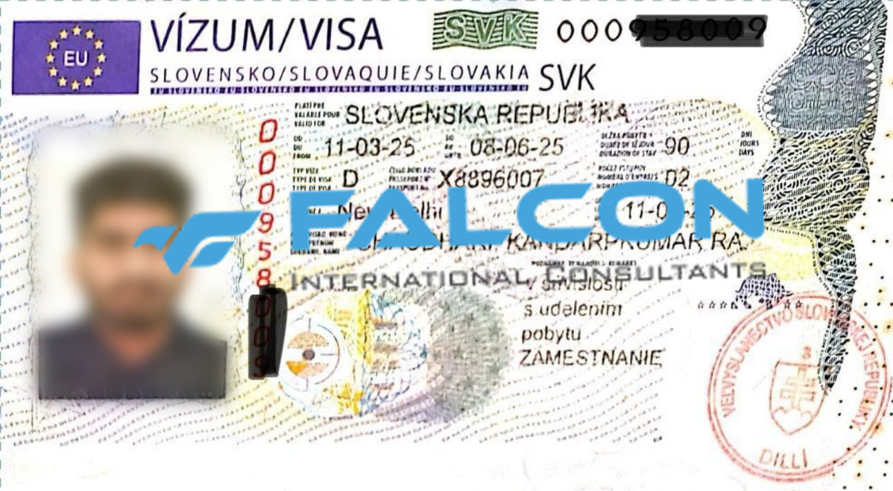 Slovakia Republic visa approval for India nationality