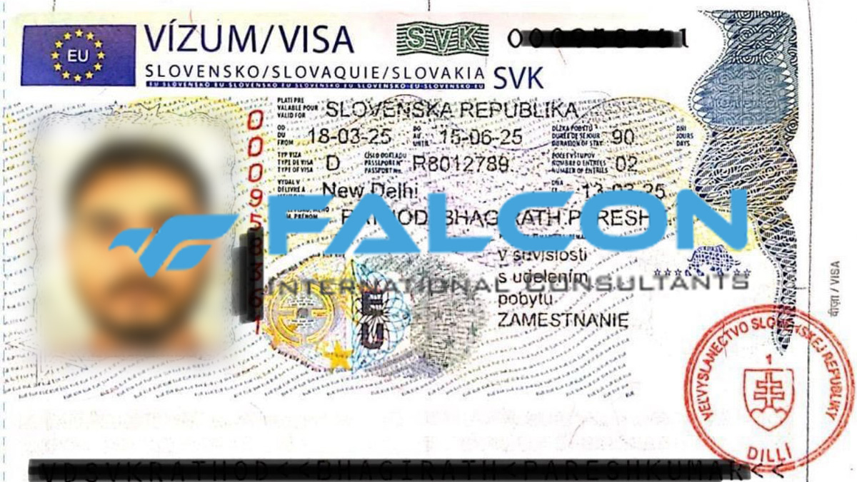 Slovakia Republic visa approval for India nationality