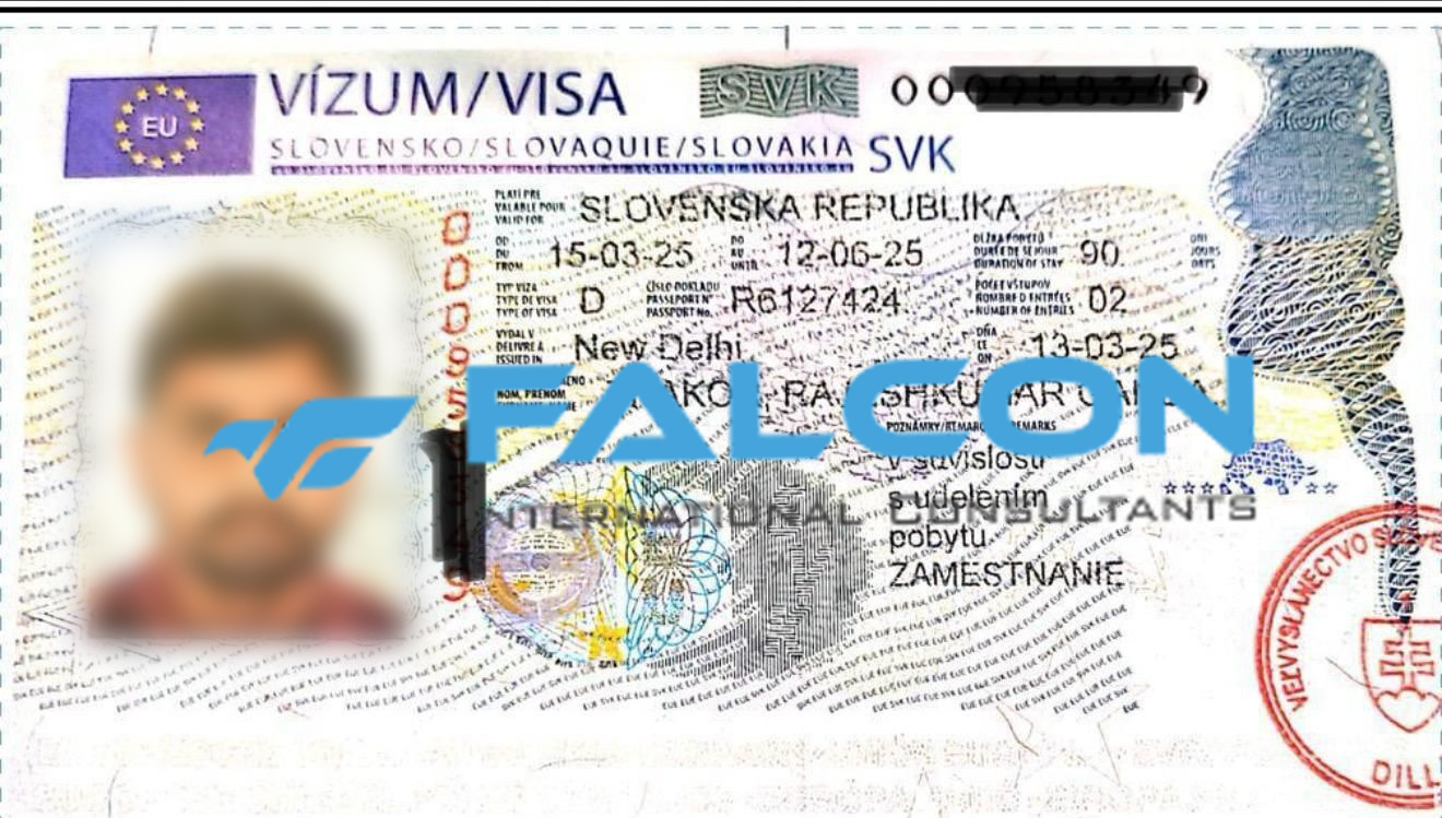 Slovakia Republic visa approval for India nationality