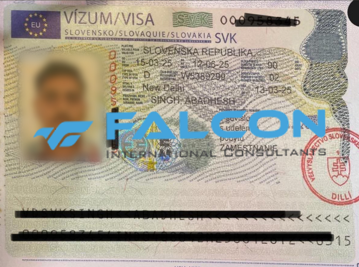 Slovakia Republic visa approval for India nationality