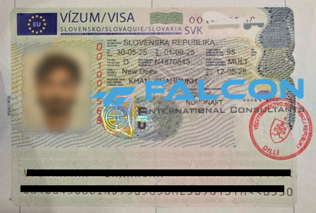 Slovakia Republic visa approval for India nationality