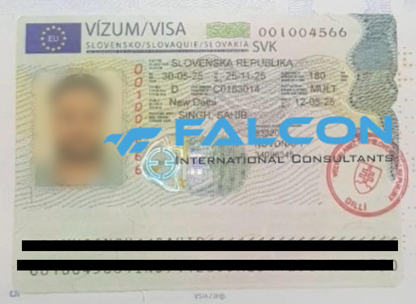 Slovakia Republic visa approval for India nationality