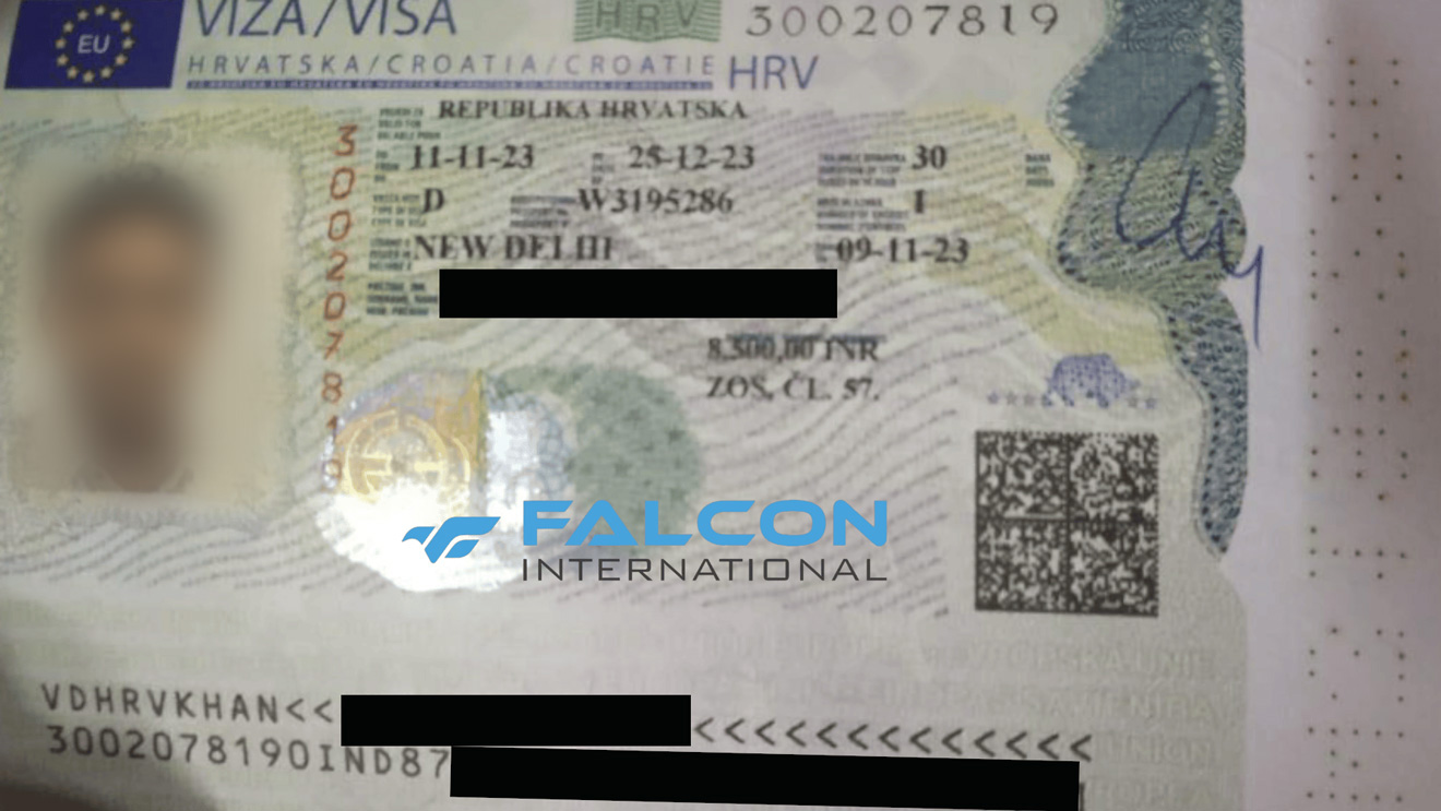 Croatia visa approval for Indian nationality