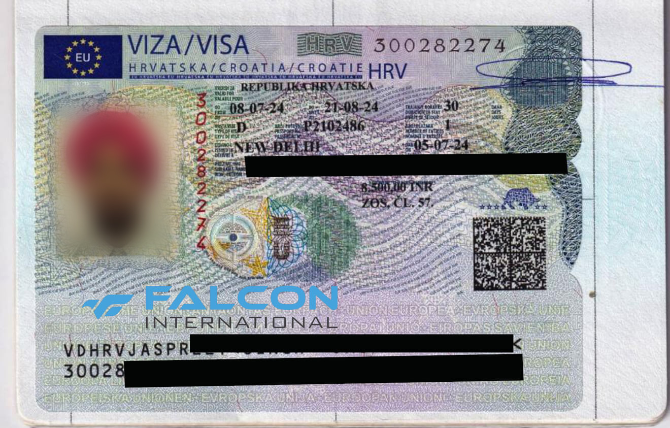 Croatia visa approval for Indian nationality