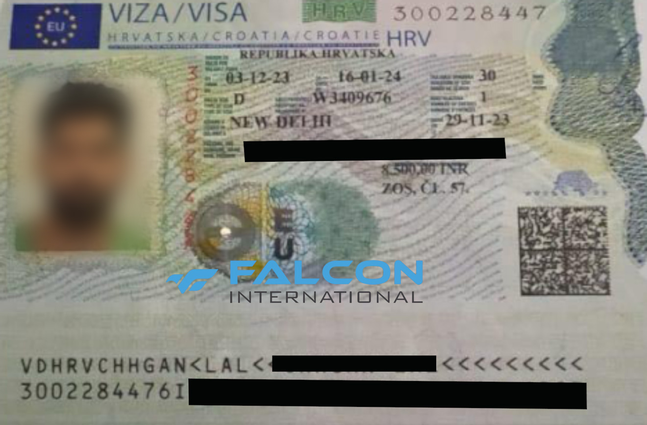 Croatia visa approval for Indian nationality